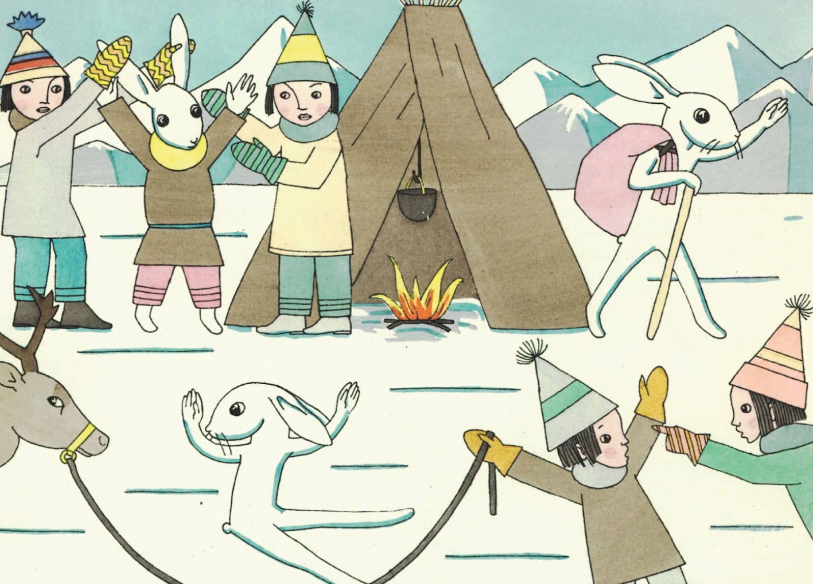 “The Hare," A Hudson Bay Inuit Fairy Tale.