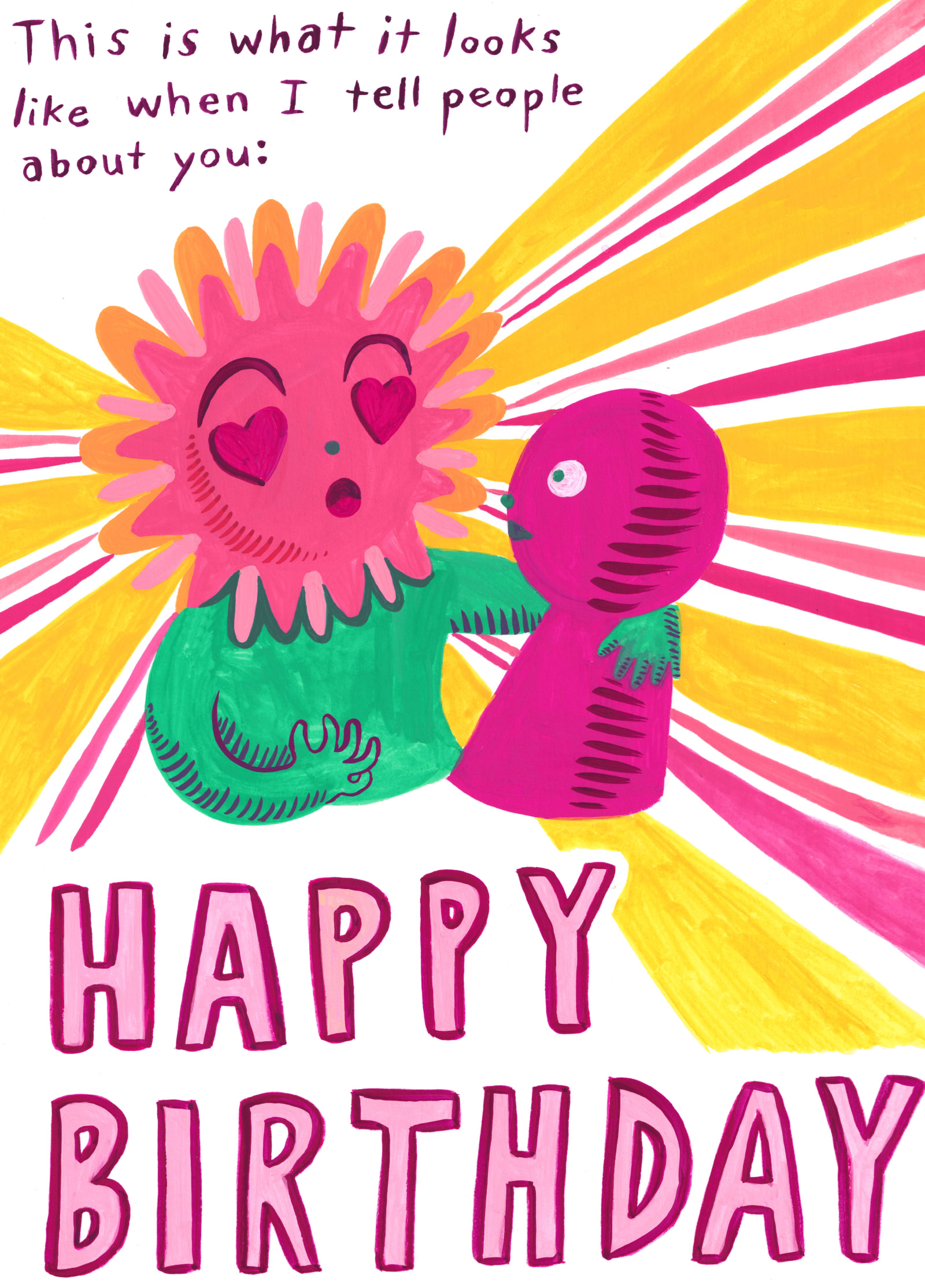 When I Tell People About You