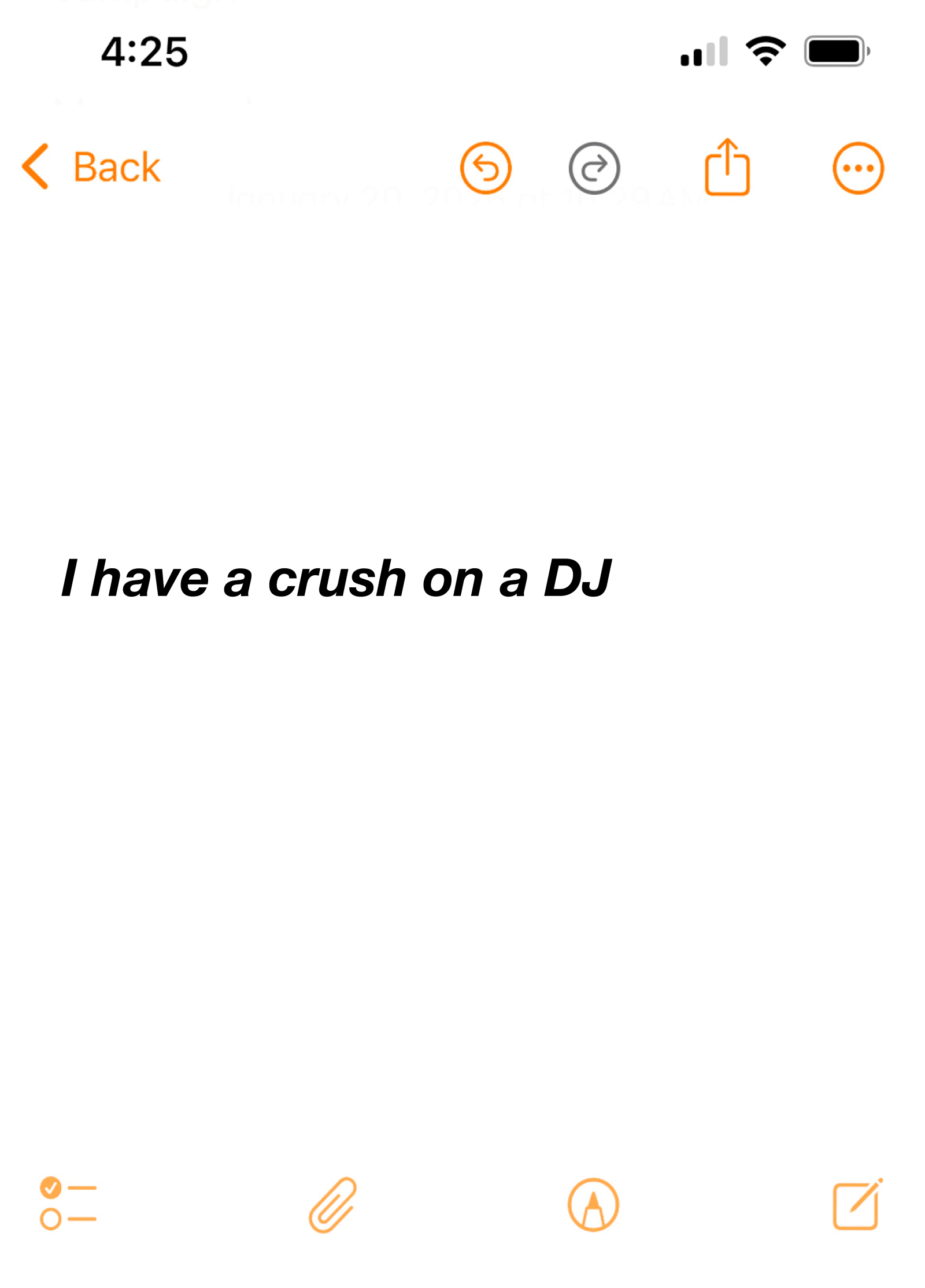 I Have A Crush On A DJ