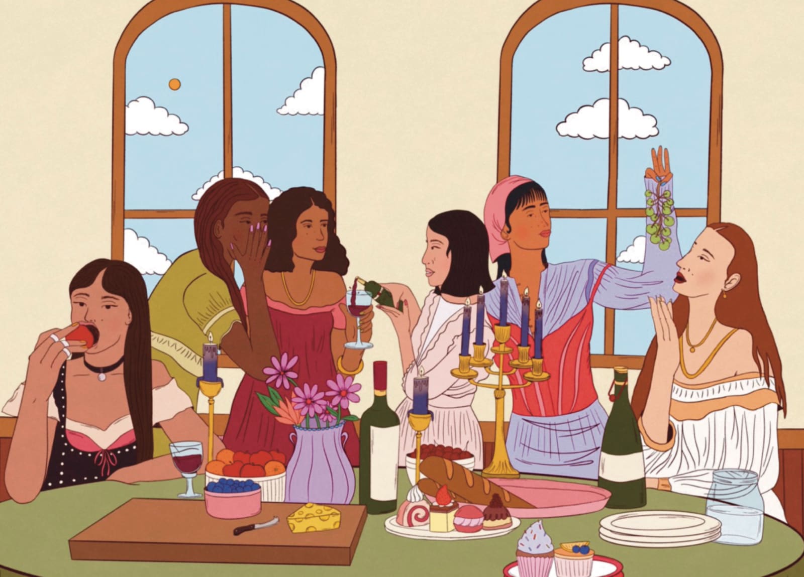 Modern Women Of The Last Supper