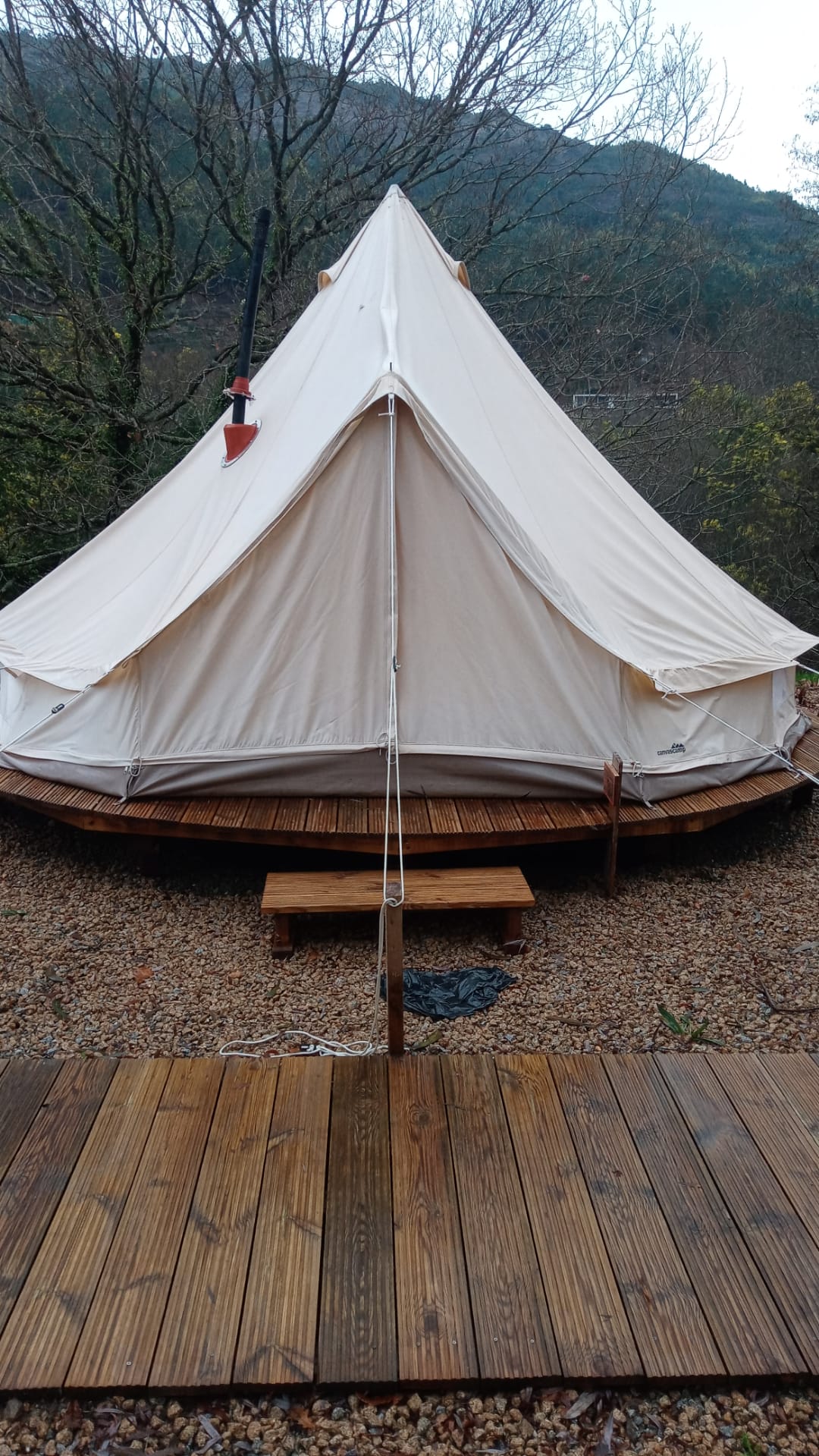 Glamping após