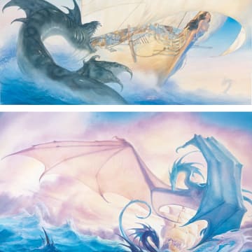 John Howe - Arena Illustration