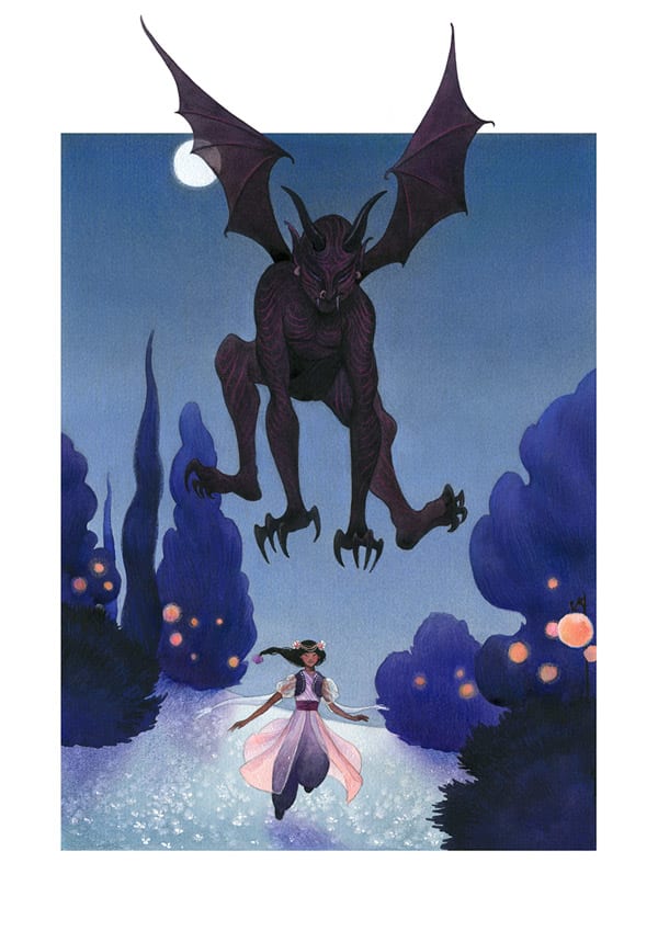 Castle in the Air by Diana Wynne Jones - Arena Illustration