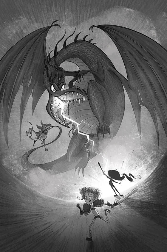 Alex Vs Axel: The Impossible Quests - Arena Illustration
