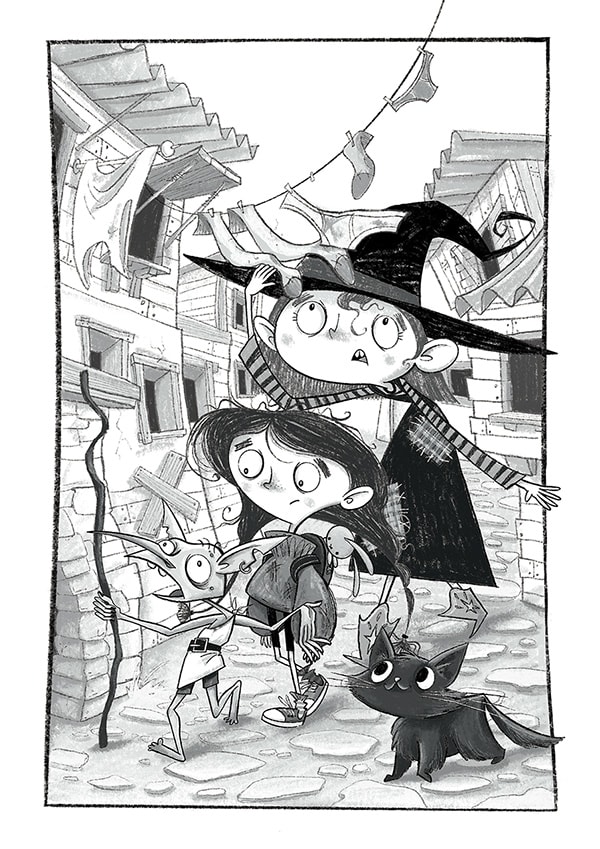 The Notwitches - Arena Illustration