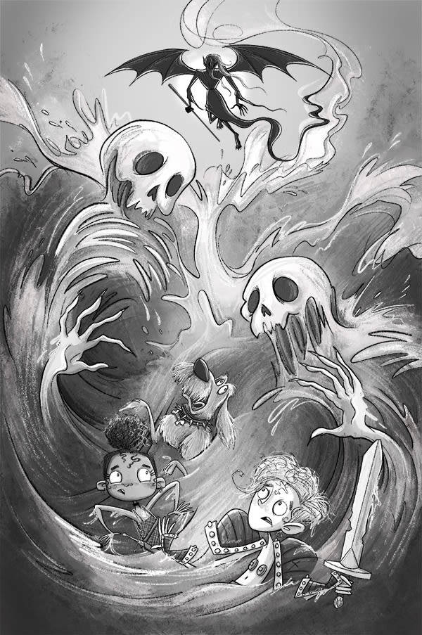 Alex Vs Axel: The Thief in Time - Arena Illustration
