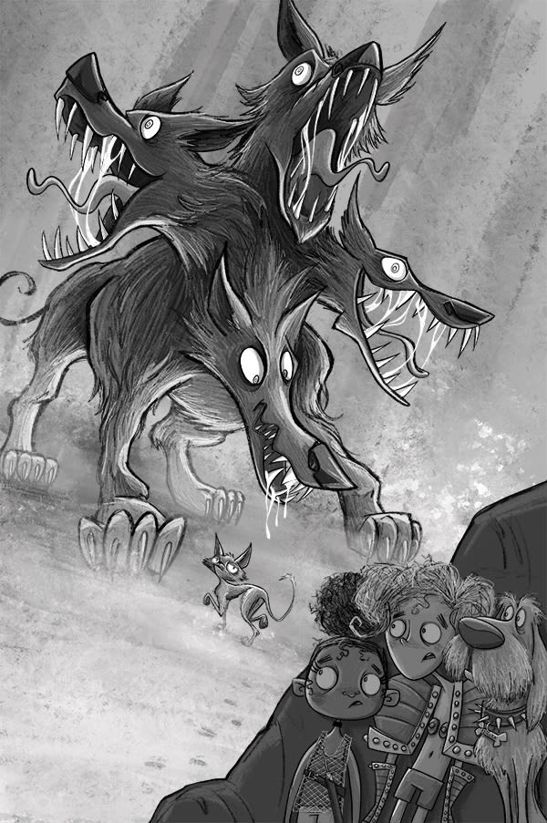 Alex Vs Axel: The Thief in Time - Arena Illustration