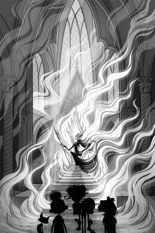 Alex Vs Axel: The Thief in Time - Arena Illustration