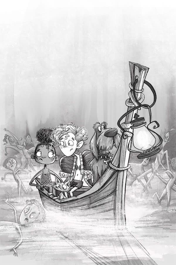 Alex Vs Axel: The Thief in Time - Arena Illustration