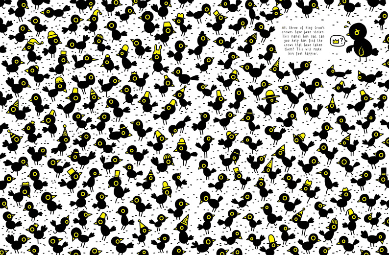 King Crow's Crowns from Thomas Flintham's Book of Mazes and Puzzles