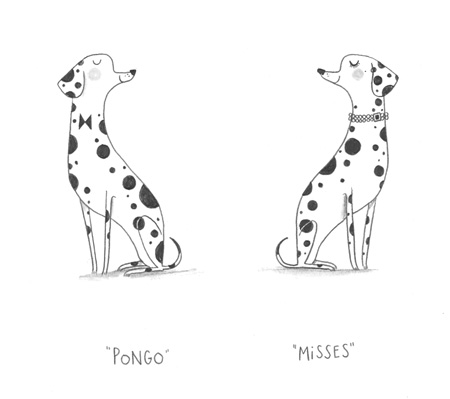 Pongo & Misses illustrations by Alex T Smith