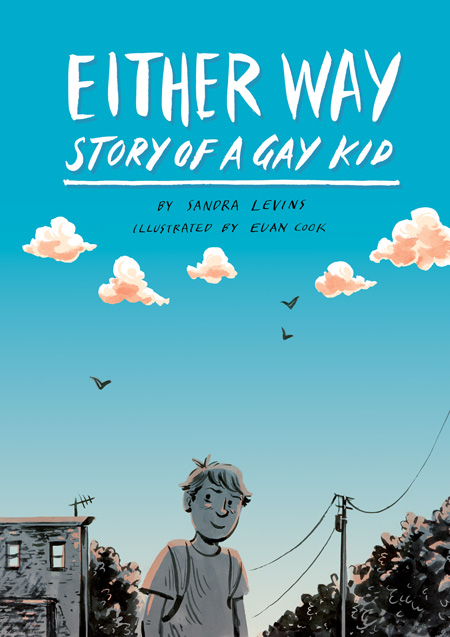 Either Way cover illustration and lettering by Euan Cook