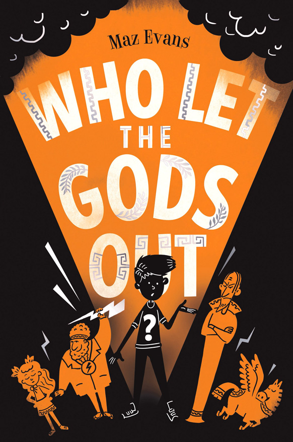 Who Let the Gods Out cover illustration by Aleksei Bitskoff