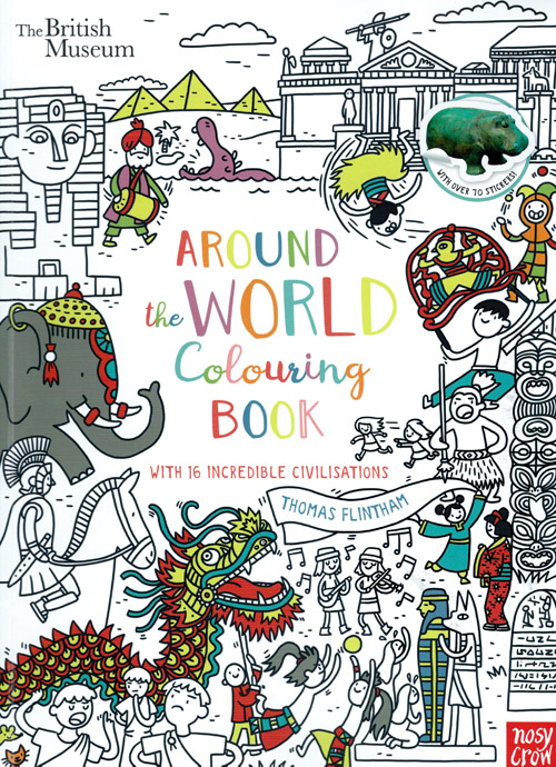 Thomas Flintham Around The World Colouring Book