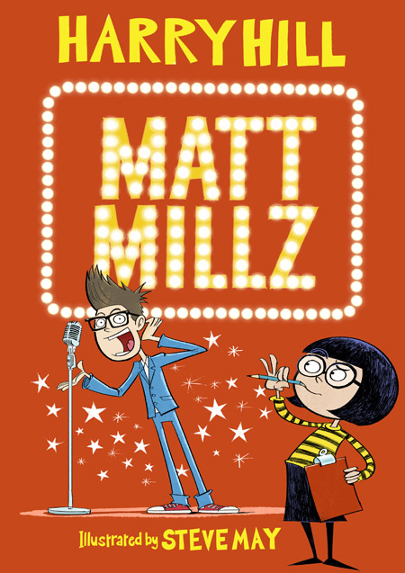 Steve May illustrates Harry Hill Matt Millz