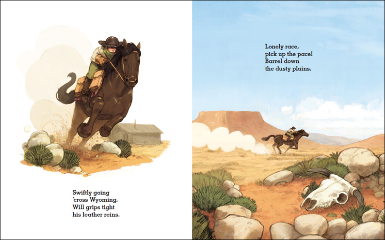 Ride On, Will Cody! illustrated by Joe Lillington