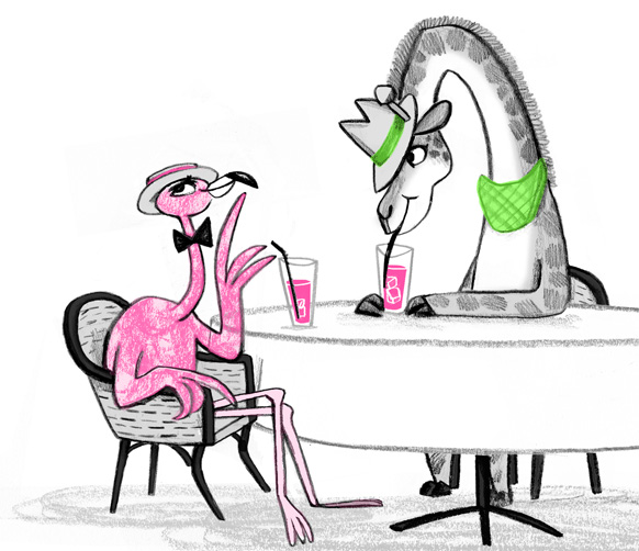 Fabio Flamingo illustrated by Emily Fox