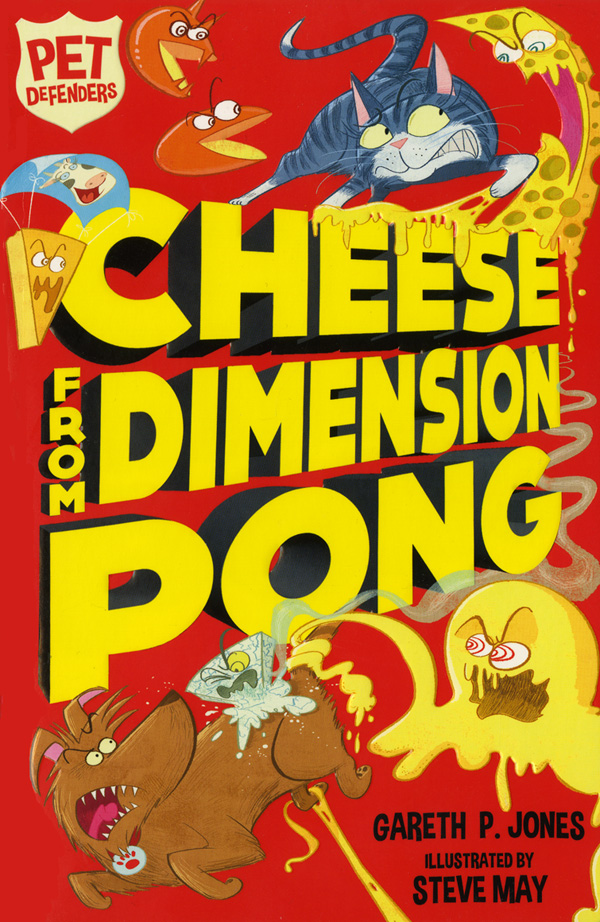 Cheese From Dimension Pong - illustrated by Steve May