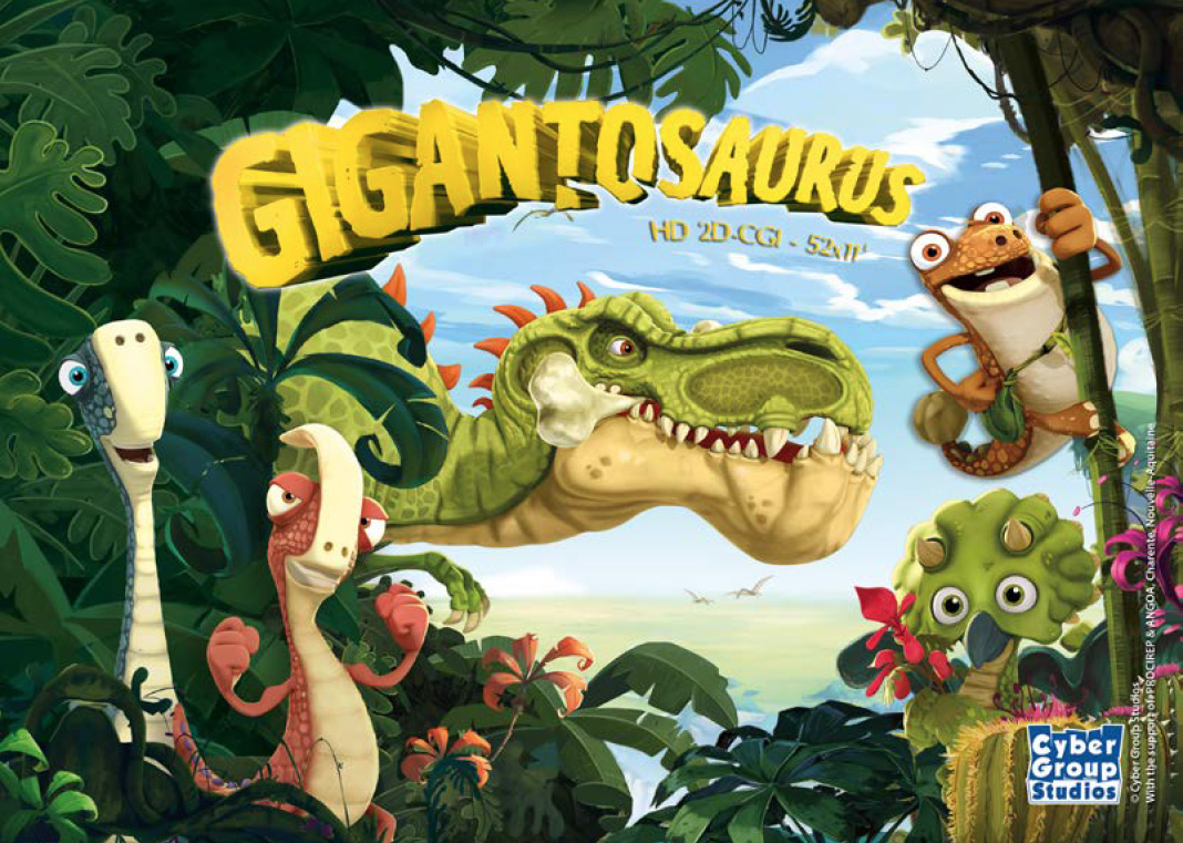 Gigantosaurus, Séries