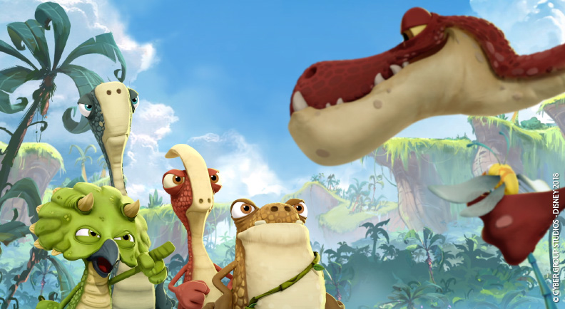 Disney Junior apresenta novos episódios de “Gigantosaurus”