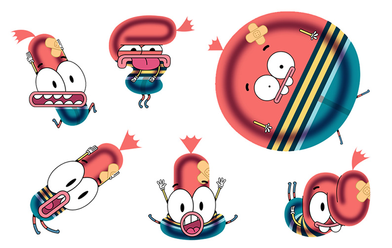 Pinky Malinky - Art Direction 'Character Design' created for Netflix by Chris Garbutt and Rikke Asbjoern