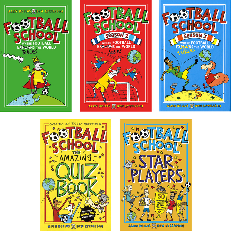 Football School series Illustrated by Spike Gerrell