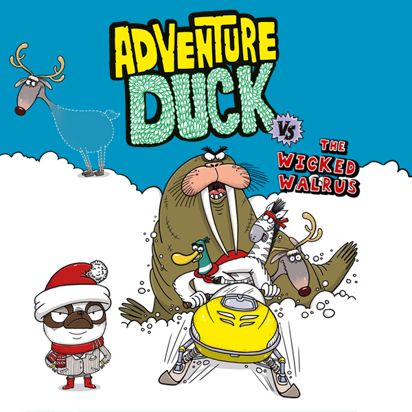 Get ready to duck for cover, Adventure Duck is BACK! Arena Illustration