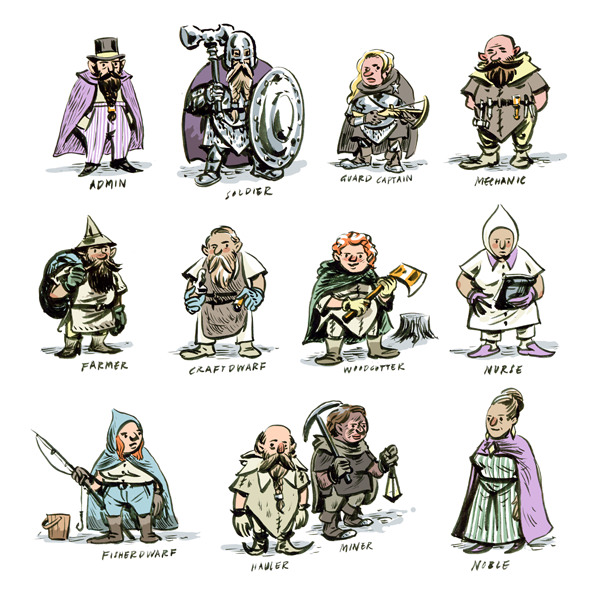 Dwarves Arena Illustration