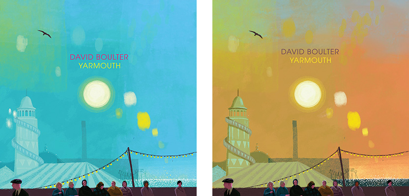 YARMOUTH by David Boulter - LP sleeve illustration by Frances Castle