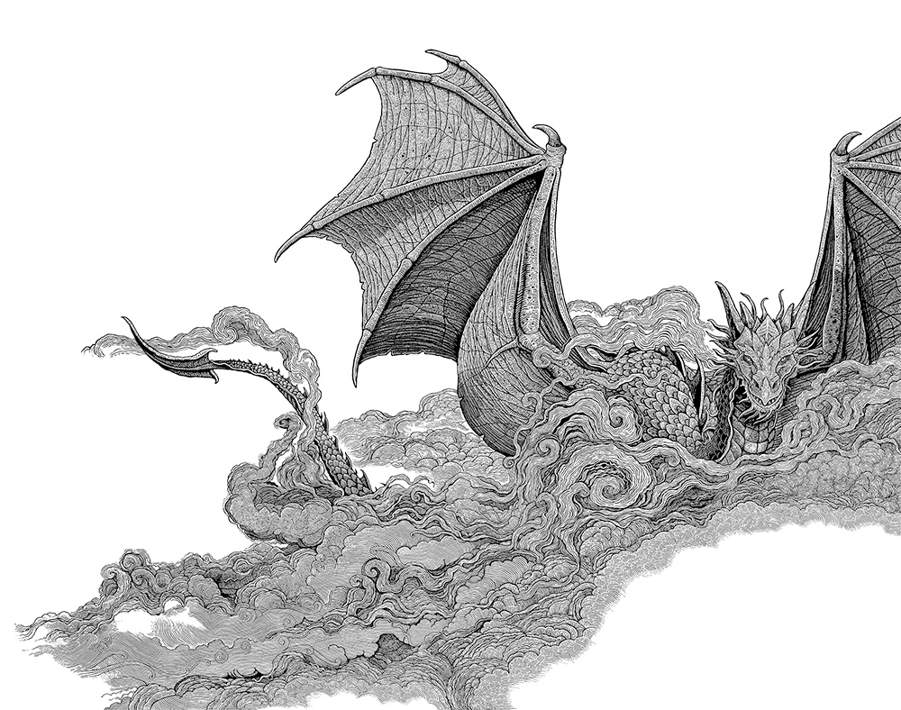 cover illustration by Tomislav Tomic for the book called The Tainted Khan, written by Taran Matharu