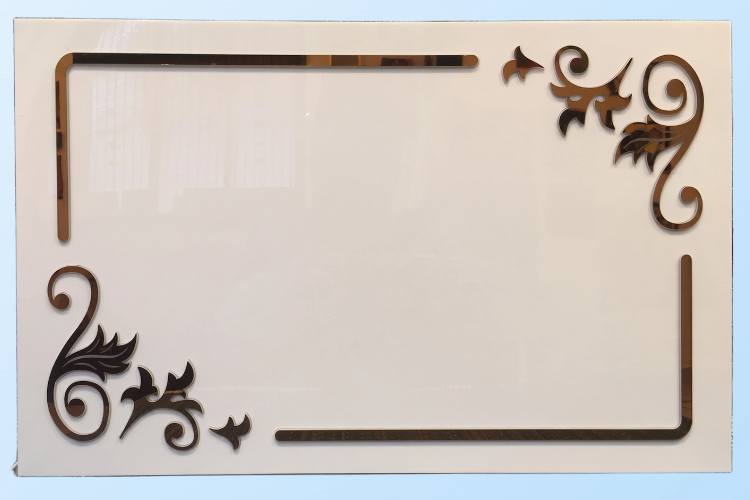 Acrylic LED Backlit Customisable Name Plate, 56 x 36 cm