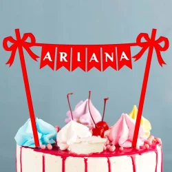 Personalized Happy Birthday Cake Topper – Elegant, Reusable & Perfect for Every Celebration! 