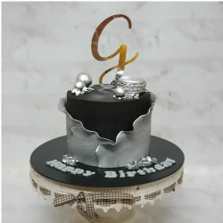 Personalized Name Initials Cake Topper