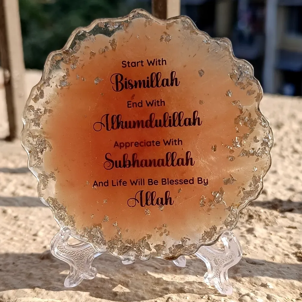 Multipurpose Resin Frame with Stand - Perfect for Home Decor, Weddings & Corporate Gifts