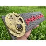 Customisable Nameplate with Ganesha, Sleeper Wood & Acrylic, 50x12 cm