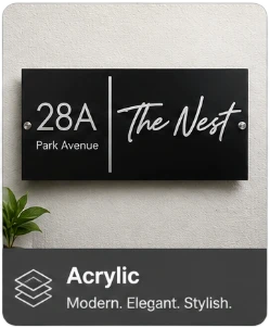 Acrylic Name Plates
