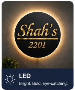 LED Name Plates