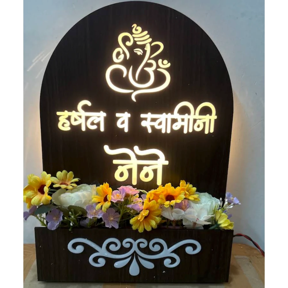 LED name plate customer reference
