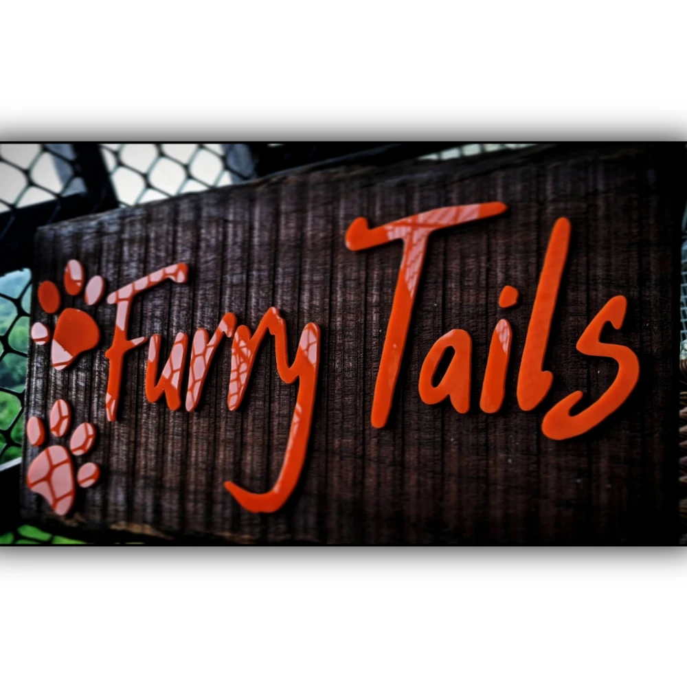 Wooden & Acrylic name plate customer reference