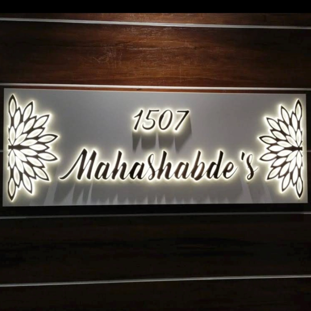 LED name plate customer reference