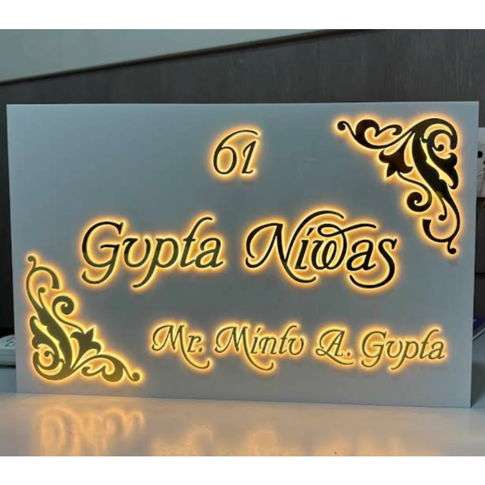 LED name plate customer reference