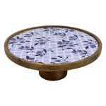 Handcrafted Mango Wood Cake Stand, Decorative Inlay Dessert & Cupcake Stand for Birthday Cake Table - Image 20