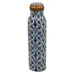 Premium Printed Copper Bottle for Daily Use & Health Benefits - Image 1