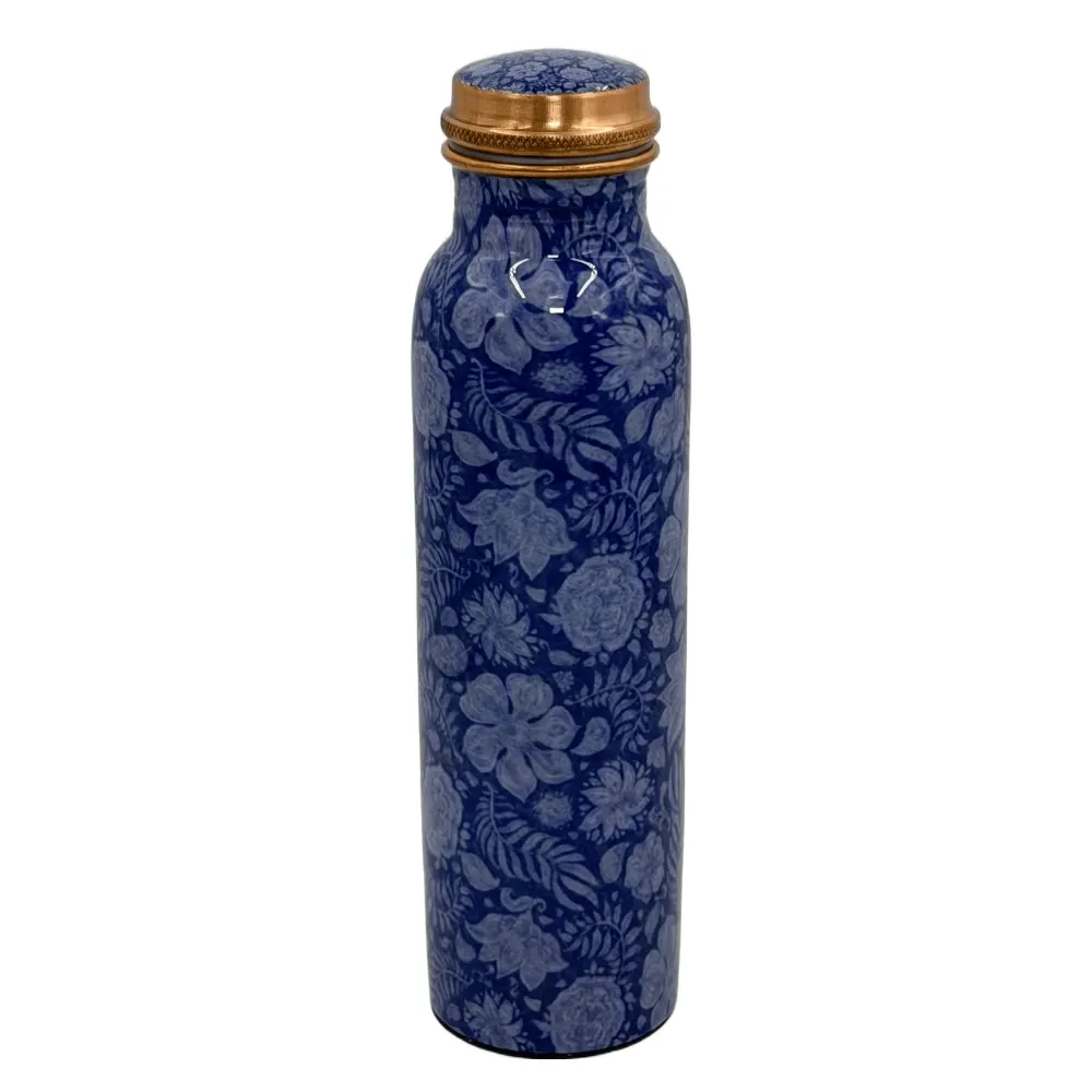 Premium Printed Copper Bottle for Daily Use & Health Benefits