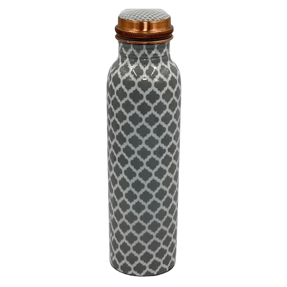 Premium Printed Copper Bottle for Daily Use & Health Benefits
