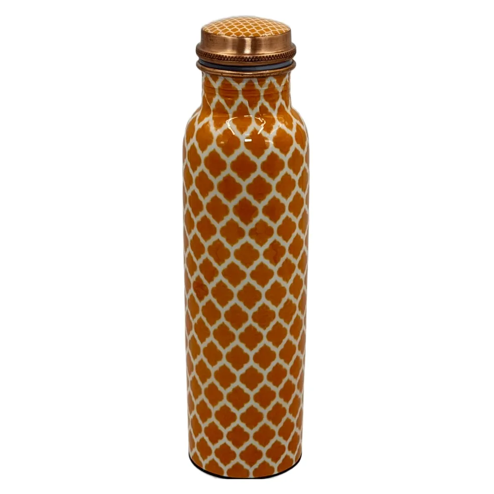 Premium Printed Copper Bottle for Daily Use & Health Benefits