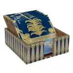 Handmade Wooden Coaster Set, Premium 4x4 Inch Tea Coaster Set with Holder for Cups & Mugs - Image 15