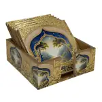 Handmade Wooden Coaster Set, Premium 4x4 Inch Tea Coaster Set with Holder for Cups & Mugs - Image 23