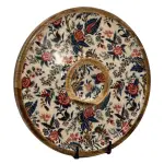 Buy Circular Serving Tray Online | 12 Inch Handmade Circular Wooden Platter for Chips, Dips & Snacks - Image 4