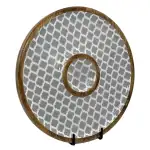 Buy Circular Serving Tray Online | 12 Inch Handmade Circular Wooden Platter for Chips, Dips & Snacks - Image 9